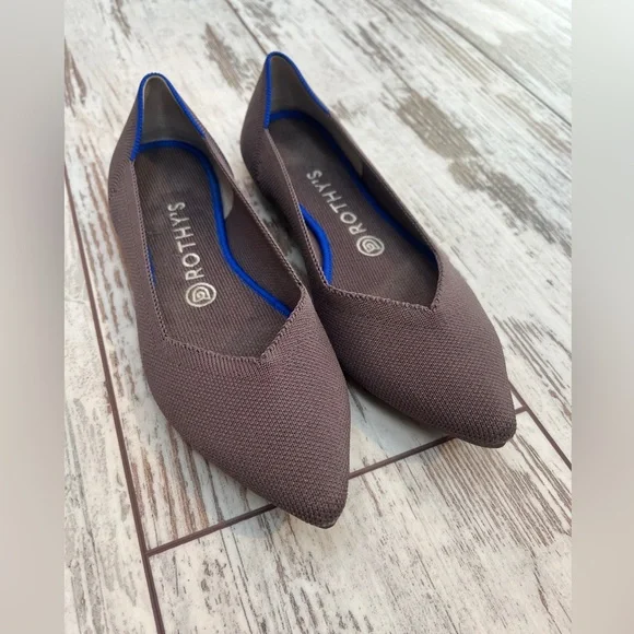 Rothy’s The Point Retired Mink Flats - Size 8.5 - Picture 14 of 14